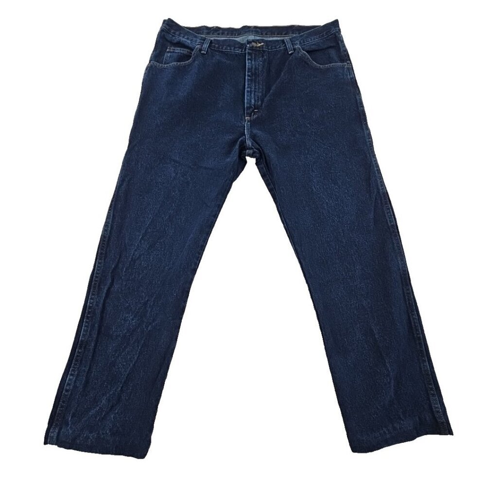 Wrangler Jeans Men's 42x29 Premium‎ Medium Wash Blue 96501MR High-Rise Reg Fit